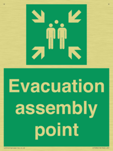 Evacuation assembly point